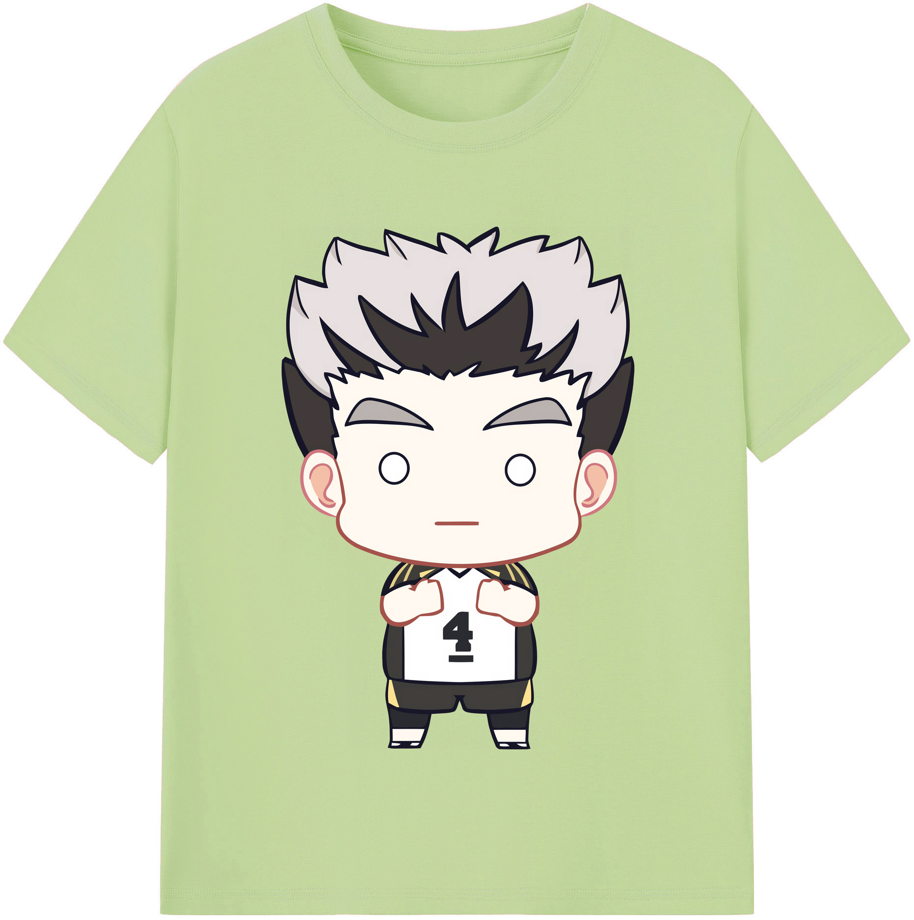 （画像用） ハイキュー!! Haikyu!! 綿100％半袖Tシャツ（フロントプリント）
